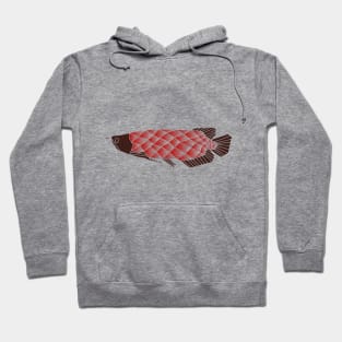 Geometric arowana Hoodie